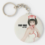 Pinup Nurse Keychain