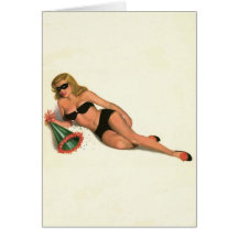 PinUpz 16 Greeting Card