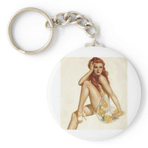 PinUpz Girl 1 Keychain