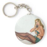 PinUpz Girl 4 Keychain