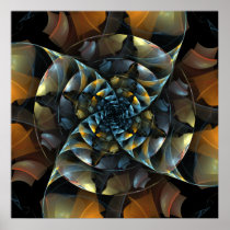 Pinwheel Abstract Art Print