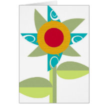 Pinwheel Flower Greeting Cards