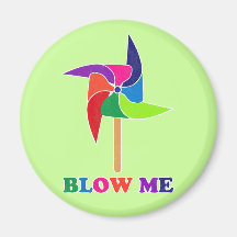 PinWheel Refrigerator Magnets