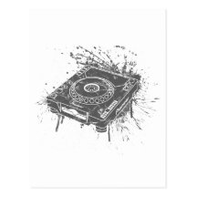 Pioneer CDJ-1000 Graffiti Post Cards