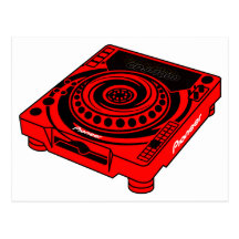 Pioneer CDJ 1000 Post Card