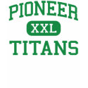 Pioneer - Titans - High - Whittier California t-shirts