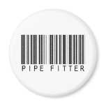 Pipe Fitter Bar Code magnets