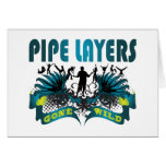Pipe Layers Gone Wild Greeting Card