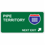 Pipe Next Exit photo sculptures