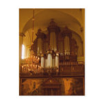 Pipe Organ postcard