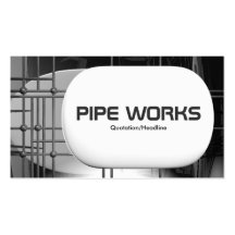 Pipe Works Business Card Templates