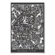 Pipe Zentangle. by Ariana R. Cherry Photo