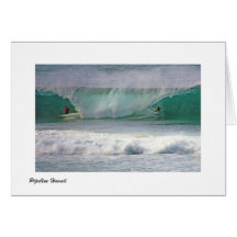 Pipeline Hawaii Greeting Cards