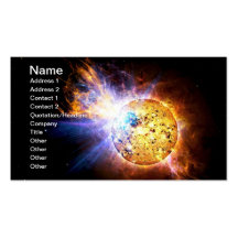 Pipsqueak Star Unleashes Monster Flare Business Card Templates