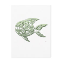 Piranha Post Card
