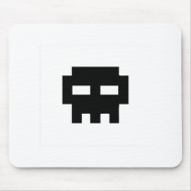 Pirate 8 Bits Skull Tapis De Souris
