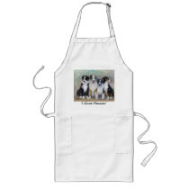 Pirate and Daughters - Australian Shepherds Aprons