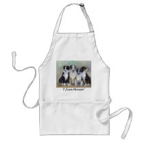 Pirate and Daughters - Australian Shepherds Aprons