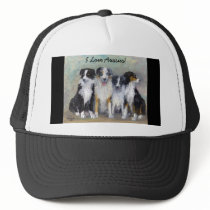 Pirate and Daughters - Australian Shepherds Trucker Hat