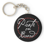 Pirate at the Wheel keychains
