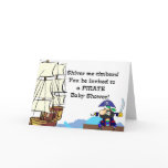 Pirate Baby Shower Invitation