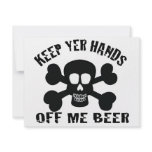 PIRATE BEER invitations
