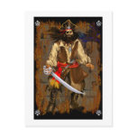Pirate-Big and Bad postcards