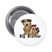Pirate Big Brother Pin