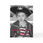Pirate Birthday Invite - Customised