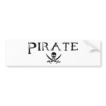 Pirate bumper stickers