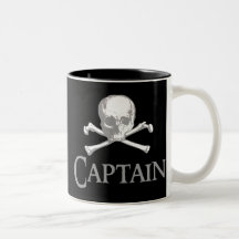 Pirate Captain Coffee Mugs