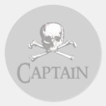 Pirate Captain Stickers