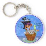 Pirate Cat Keychain