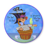 Pirate Cat  Magnet