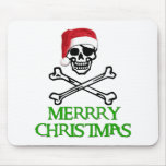 Pirate Christmas mousepads