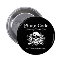 Pirate Code: Thank You Pins