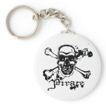 Pirate Cross Bones Keychains