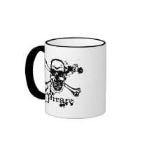Pirate Cross Bones Mugs
