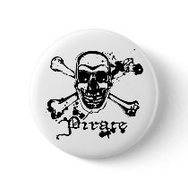 Pirate Cross Bones Pins