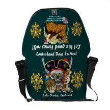 Pirate Days Dual Logo Bicentennial  Pls View Notes Courier Bags