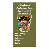 Pirate Days Lake Charles, Louisiana. 30 Colours Photo Card