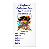 Pirate Days Lake Charles, Louisiana. 30 Colours Photo Greeting Card