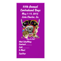 Pirate Days Lake Charles, Louisiana. 30 Colours Picture Card