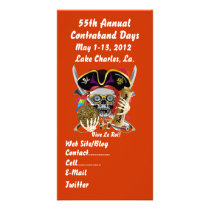 Pirate Days Lake Charles, Louisiana. 30 Colours Picture Card