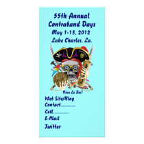 Pirate Days Lake Charles, Louisiana. 30 Colours Photo Cards