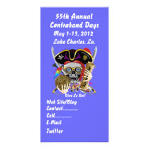 Pirate Days Lake Charles, Louisiana. 30 Colours Photo Cards