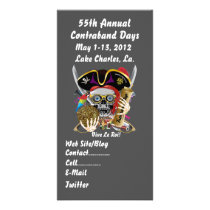 Pirate Days Lake Charles, Louisiana. 30 Colours Photo Greeting Card
