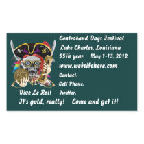 Pirate Days Lake Charles Louisiana. 30 Colours Stickers
