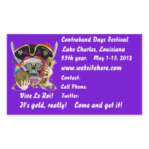 Pirate Days Lake Charles Louisiana. 30 Colours Rectangular Sticker