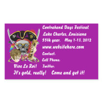 Pirate Days Lake Charles Louisiana. 30 Colours Rectangle Sticker